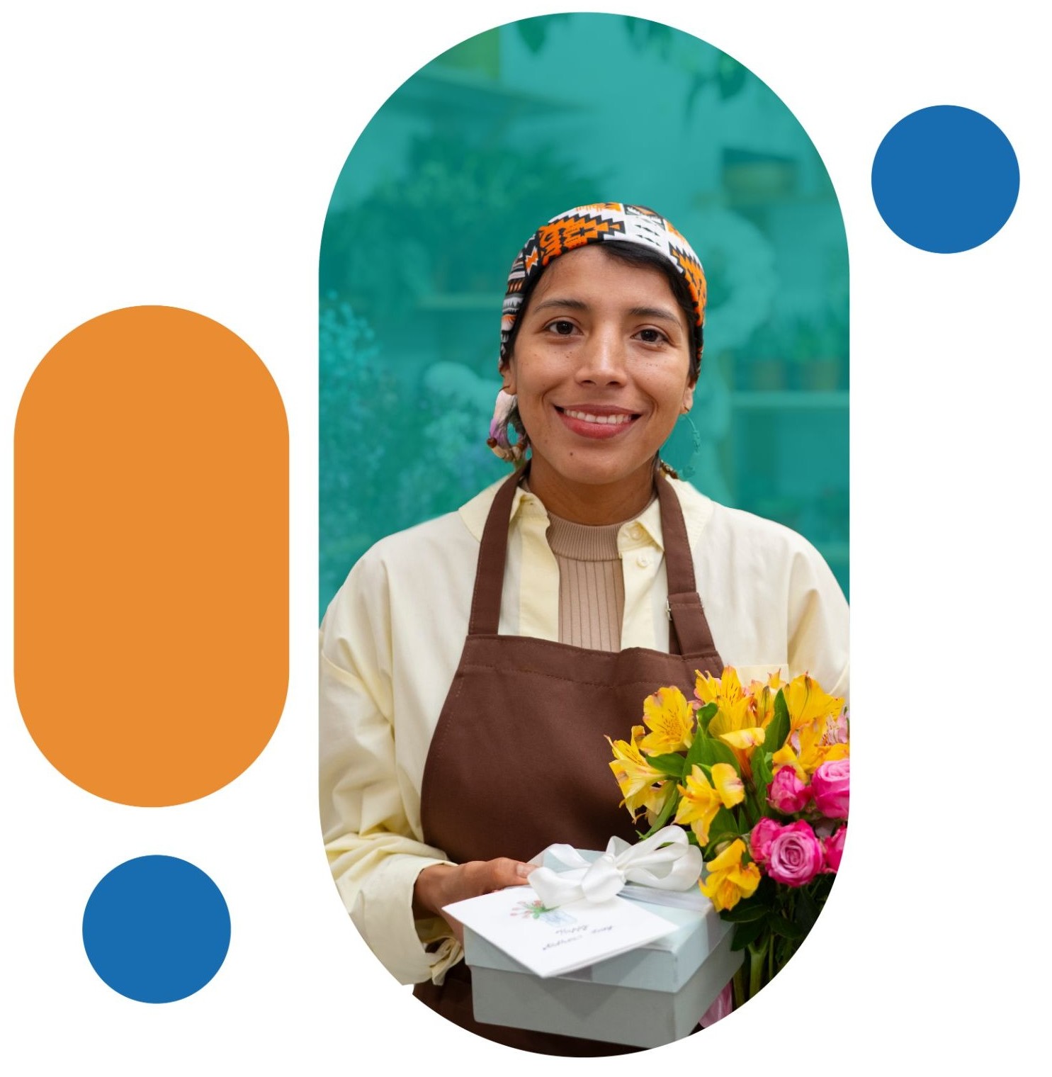 Emprendedora colombiana cliente de Promundo